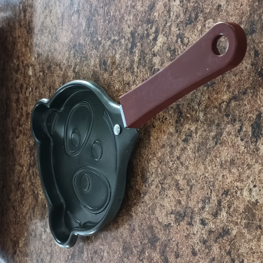 Panda Edge Mini Non-Stick Pattern Egg Frying Pan Cute Omelette Cooking Pan - Picture 5 of 7
